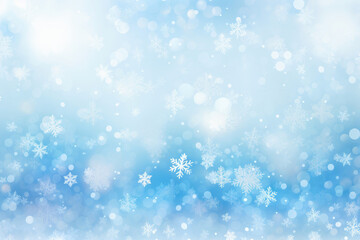 Christmas background. snow flakes backdrop