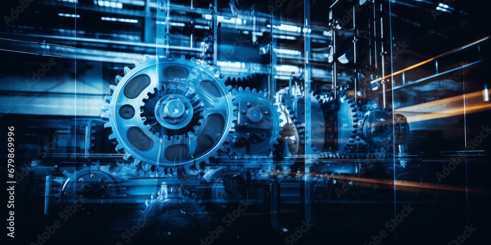 Aufkleber The Game-Changing Power of Automation Technology Set to Transform Lives with Unprecedented Efficiency, Connectivity, and Seamless Integration