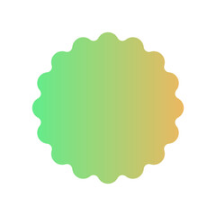 Digital Sticker. Vector illustration