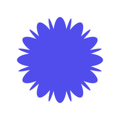 Label, sticker, or template for texts. Vector illustration