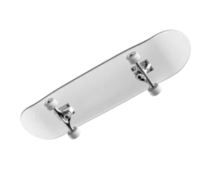 Zelfklevend Fotobehang Skateboard © Maker Mockup