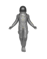 master astronaut is floating