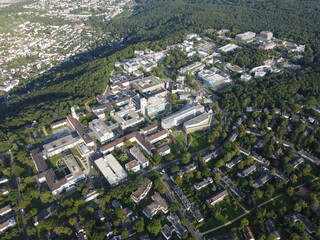 Luftaufnahme des Universit&auml;tsklinikum Bonn, August 2023