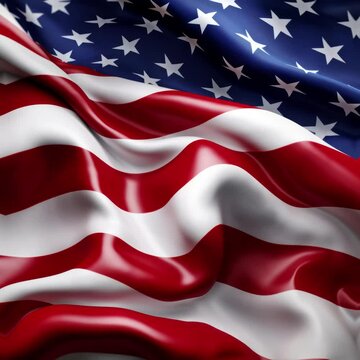 Happy Labor Day Celebrations Flag Background. American Flag Waving. Background for social media posting.