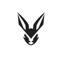 Rabbit in cartoon, doodle style. 2d vector illustration in logo, icon style. AI Generative
