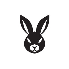 Rabbit in cartoon, doodle style. 2d vector illustration in logo, icon style. AI Generative