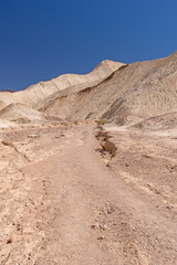 Desolate Hills in an Arid Arroyo