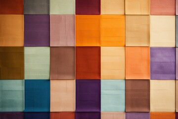 Retro Reverie: Vibrant '70s Color Palettes & Textured Fabric Surfaces for Contemporary Interior Wall Design