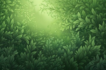 Fototapeta premium Alfalfa Green: A Vibrant Meadow of Lush Patterns