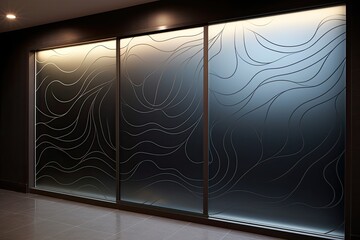 Black Matte Glass Effect: Stunning Window Design with a Touch of Elegance