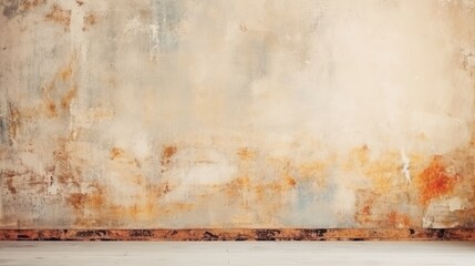 old aged concrete wall. beige concrete wall background.