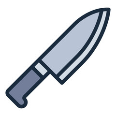 Knife kitchenware icon