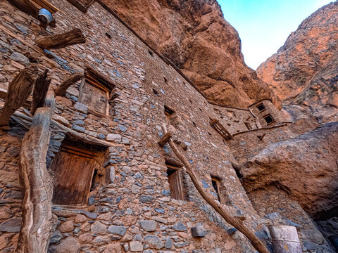 tizgui old house in the mountains