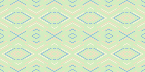 Seamless pattern with shapes