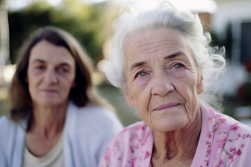 A Heartwarming Connection: The Bond Between an Older Woman and a Younger Woman With Alzheimers