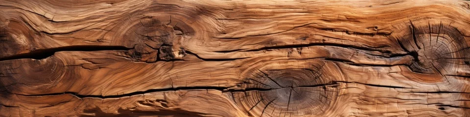 Deurstickers long natural wood background embossed texture. solid board planks. texture element banner © zanderdesk