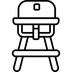 Feeding Chair Icon