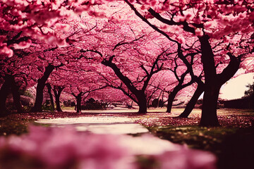 Cherry Blossoms, Background