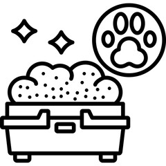 Litter Box Icon