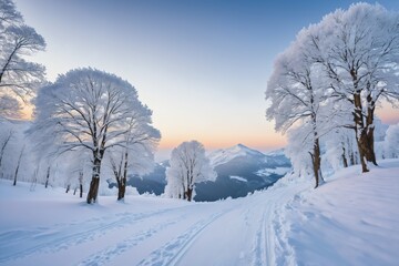 Obraz premium Winter Landscape