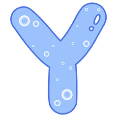 Cute Alphabet Letter Y