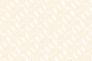 Luxury gold background pattern seamless geometric line circle wave abstract design vector illustration. Christmas seamless pattern background. - obrazy, fototapety, plakaty