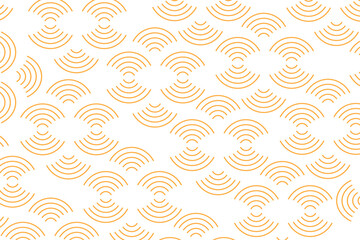 Luxury gold background pattern seamless geometric line circle wave abstract design vector illustration. Christmas seamless pattern background.