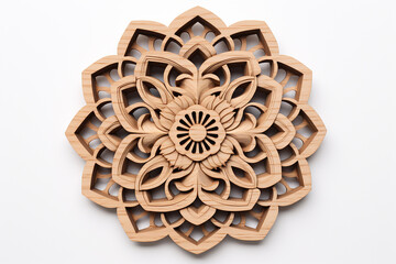 Wooden carved ornament