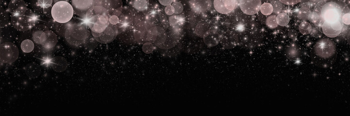 beautiful starry background with elegant sparkles