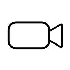 Naklejka premium Video camera icon 