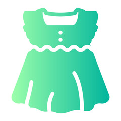 baby clothes Gradient icon