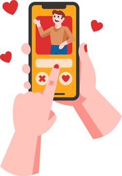 Datting App Illustration