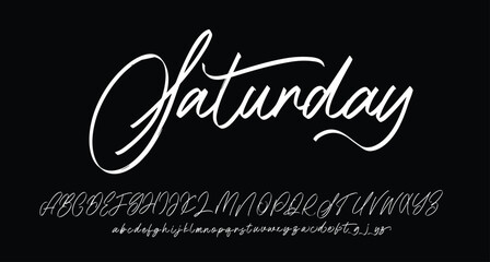 Font Script Beauty Calligraphy Texture Font Type lettering handwritten