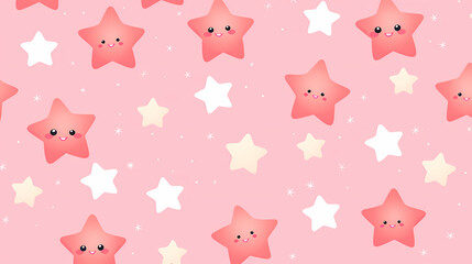 Little stars abstract poster web page PPT background, seamless pattern, business background