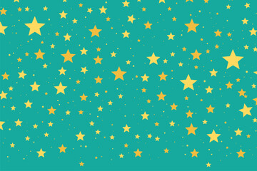Pattern with stars, Star pattern, Colorful Little Stars, Vector illustration