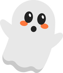 Cute Ghost Illustration