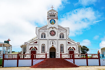 St Joseph's Cathedral and the largest church in Neiafu, the second-largest town in Tonga with a population of around 6,000.