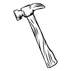 hammer handdrawn