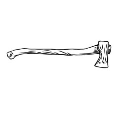 axe handdrawn