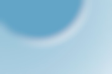 Abstract blurred background image of blue color gradient used as an illustration. Designing posters or advertisements.