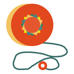 yo-yo toys illustration