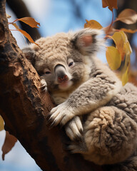 Obraz premium koala in a tree