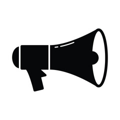 megaphone icon for graphic and web design