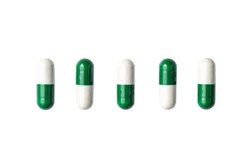pills on transparent background. PNG format