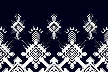 Fototapeta premium Geometric patterns with simple shapes. Tribal and ethnic fabrics. African, American, Mexican, Indian styles. Simple geometric pattern elements are best used in web design, business textile printing. 