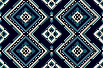 Fototapeta premium Geometric patterns with simple shapes. Tribal and ethnic fabrics. African, American, Mexican, Indian styles. Simple geometric pattern elements are best used in web design, business textile printing. 