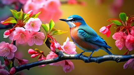 bird on branch