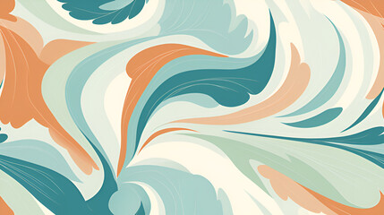 Pattern images in pastel colors | generative AI