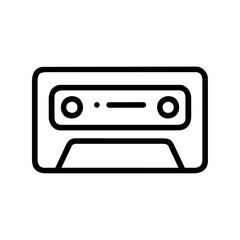 Fototapeta premium cassette tape icon