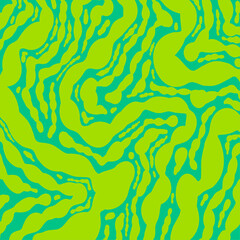 liquid green abstract pattern vector illustration